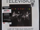 TELEVISION - Live at the Old Waldorf RSD lmt edt NUMBERED White VINYL - SEALED