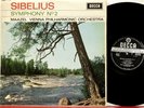 SXL 6125 WB ED1 Sibelius, Symphony #2, Maazel, Vienna Philharmonic Orchestra