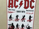 Patch Backpatch white  Member AC/DC Gestickt Ungebraucht