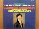 SXLG 6594-7 Beethoven Five Piano Concertos Ashkenazy Solti 4xLP Decca EXCELLENT