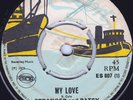 Stranger And Patsy - My Love UK 45 Escort Reggae Ska GOOD RARE