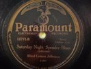 Paramount 78: Blind Lemon Jefferson: Oil Well Blues/Saturday Night Spender Blues
