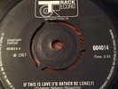 THE PRECISIONS 'IF THIS IS LOVE(I'D RATHER BE LONELY) 60'S RARE NORTHERN SOUL