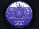 JOHNNY CARR & CADILLACS = Give Me A Little Time = MINT = FONTANA TF 600 = Northe