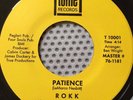 Northern/ 70s Soul 45 Rokk-Patience-Tollie Reissue