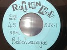 Sex Pistols Belsen Was A Gas Rotten Role  Blue Labels USA 7