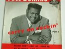 FATS DOMINO EP CARRY ON ROCKIN - PART 2. 1958 VG+