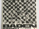 BADEN POWELL-33RPM MONO-AO VIVO NO,TEATRO SANTA ROSA-ELENCO ME-30, 1ST.ED., 1966