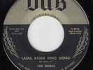 EDSELS - Dub 2843 (gold top;  Ark.) - Lama Rama Ding Dong - VG+ DOO-WOP 45 (1st)