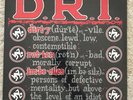 D.R.I. - DEFINITION - VINYL LP - DIRTY ROTTEN IMBECILES ORIGINAL SEALED