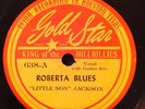 Gold Star 638 Little Son Jackson ROBERTA BLUES Texas E-/E 78 rpm
