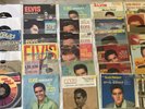 Elvis Presley Records Plus Record Carry Case