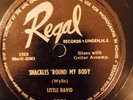 Regal 3271 LITTLE DAVID Shackles Round My Body E+ 78 rpm