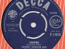 JOHNNY HUDSON & THE TEEN BEATS CHARMS DECCA F.11679 1963 RARE TEEN POP NICE EX