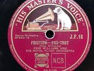 FESS WILLIAMS & HIS ROYAL FLUSH ORCH - ‘FRICTION/DO SHUFFLE’ HMV JF18, CLASSICS