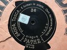 OPERA: ENRICO CARUSO - ‘E LUCEAN LE STELLE (TOSCA)’ 1903 ETCHED LABEL PATHE DISC