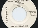 Rare Louisiana Country 45- Pee Wee Trayhan- I Can't Walk The Line- Wildwood - M-