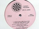 JOE R LEWIS-LOVE OF MY OWN ON TARGET RARE CHICAGO HOUSE 12