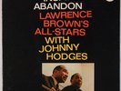 LAWRENCE BROWN, ALL STARS w/ JOHNNY HODGES: Impulse Van Gelder PROMO jazz LP