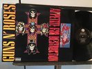 GUNS N ROSES APPETITE DESTRUCTION NM-/NM- 180 GRAM AUDIOPHILE LP INNER SLASH AXL