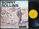 SONNY ROLLINS Way Out West LP CONTEMPORARY M3530 US 1959 JAZZ DG MONO Ray Brown
