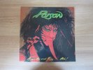 POISON OPEN UP AND SAY AHH  10 Tracks 1988 Korea Vinyl LP