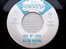 ALLEN WAYNE soul r&b CHARTBUSTER 45 SEA OF LOVE b/w NO I don't wanna fall s100