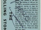Rolling Stones 64 Tower Ballroom New Brighton Signed Concert Ticket UK B.Wooler