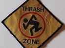 D.R.I , Thrash Zone Patch, 1990, rar, rare
