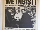 Max Roach We insist  Freedom now suite w.A.Lincoln-Hawkins Candid DG mono