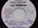 THELMA HOUSTON Do You Know Test Pressing Of Unreleased Tamla Motown 7