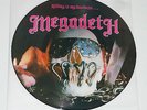 MEGADETH - Killing Is My Business PIC LP 1st.press 1985 RAR # Testament Kreator