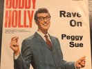 BUDDY HOLLY - RAVE ON / PEGGY SUE Deutsche Coral 7'' 45 Single
