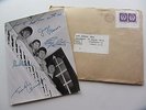 THE BEATLES ORIGINAL 1964  BEATLES FAN CLUB PHOTOGRAPH IN ORIGINAL ENVELOPE