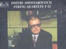 SHOSTAKOVICH String Quartets 1-13 BORODIN QUARTET 6LPs Melodiya SLS 879 rare slh