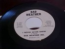 BAD WEATHER  