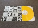 BUSINESS UNUSUAL - 1978 LP YELLOW VINYL - OUTCASTS,TIGHTS,DOLE,THROBBING GRISTLE