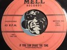 MOREY DUBOIS Rockabilly 45 Mell #121 If You Can Spare The Time / Am I Losing You
