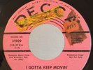 Northern Soul PROMO 45 Grover Mitchell I Gotta Keep Movin on Decca HEAR