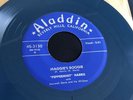 PEPPERMINT HARRIS Maggies Boogie / Right Back On It   BLUE VINYL 45 ALADDIN 3130