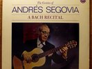 SEALED CLASSICAL LP:THE GENIUS OF ANDRES SEGOVIA, A BACH RECITAL Everest 3261