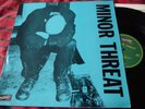 MINOR THREAT UK orig LP straight edge dischord fugazi hardcore southern studios