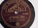 Joe Loss - 78rpm single 10-inch - His Masters Voice #BD.6054 The Wedding Samba