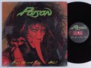 POISON Open Up & Say...Ahh CAPITOL LP 1st original press cover SHRINK