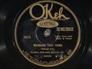 78 RPM -- Tampa Joe and Macon Ed (Eddie Anthony) / Macon Ed, Okeh 8676, E Blues