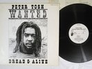 PETER TOSH WANTED DREAD & ALIVE ROLLING STONES ESS-81432 Japan Promo Vinyl LP