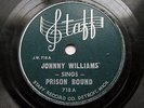 JOHNNY WILLIAMS (JOHN LEE HOOKER) Prison Bound / Bumble Bee Blues Detroit 78