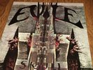 Evile - Skull VINYL RECORD WITH SIGNED BAND PHOTO - AUTOGRAPHS