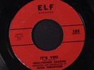 HOLLYWOOD SAXONS: It's You / I'm Your Man 45 Hear  (xol) Vocal Groups