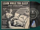 LEARN WHILE YOU SLEEP Basic Conditioner LP SPOKEN WORD SELF HELP Rare VG++